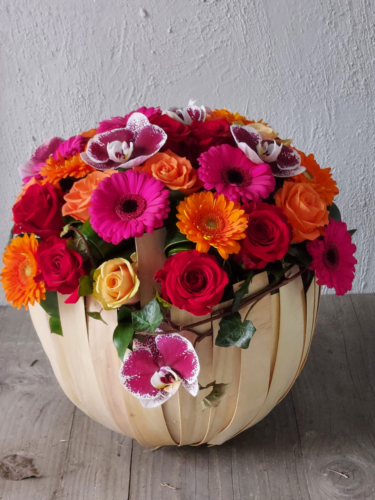 Montage fleurs